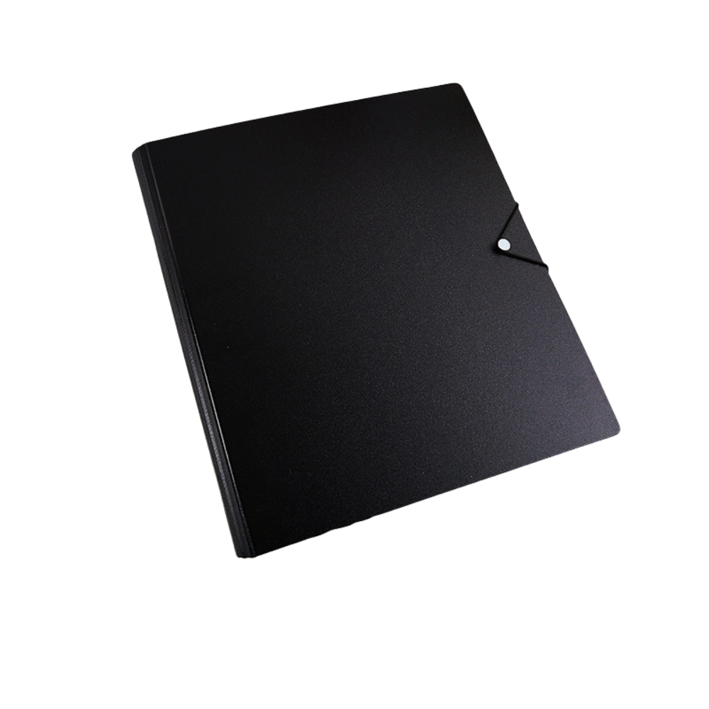 Binder – Álbum A4 para Photocards Kpop Negro – 9 Compartimentos por Hoja | K - Boo | K - Boo