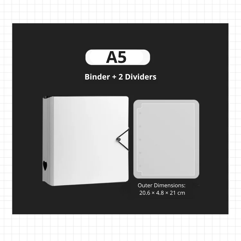 Álbum A5 para Photocards Kpop Lila – 4 Compartimentos por Hoja Binder kpop — K-BOO