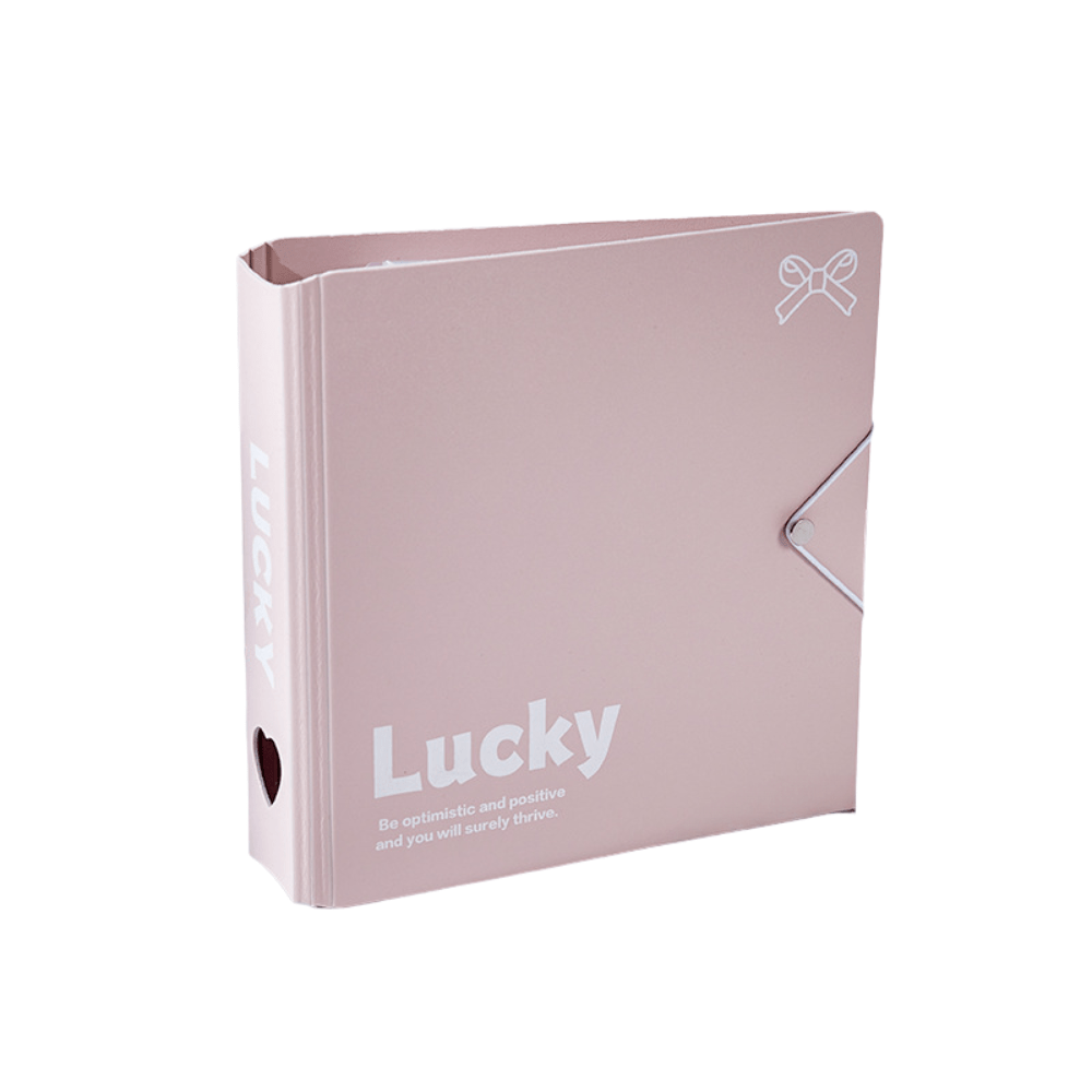 Binder – Álbum / binder A5 para Photocards Kpop LUCKY – 4 Compartimentos por Hoja | K - Boo | K - Boo