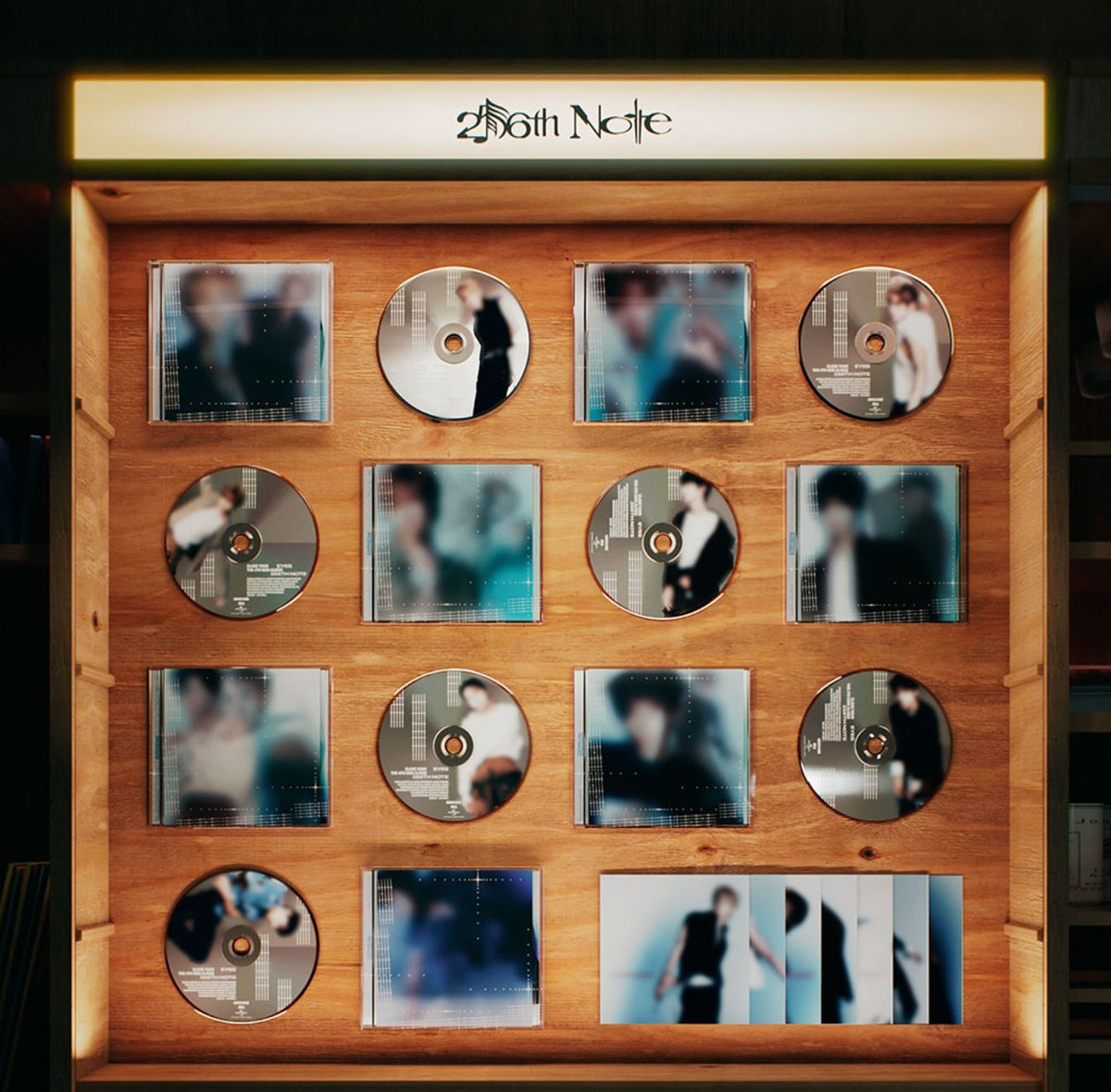 CLOSE YOUR EYES 256th Note Tenuto Ver. 7 diseños | K-BOO