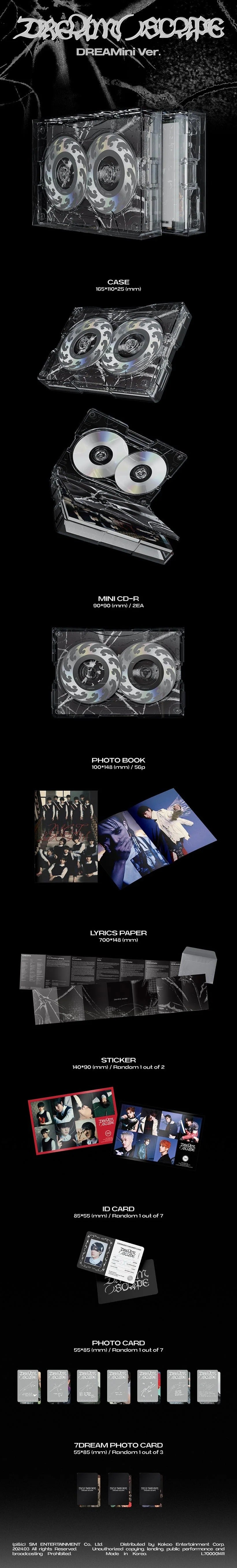 NCT DREAM - DREAM( )SCAPE 5th Mini Album (Case Ver.) kpop — K-BOO