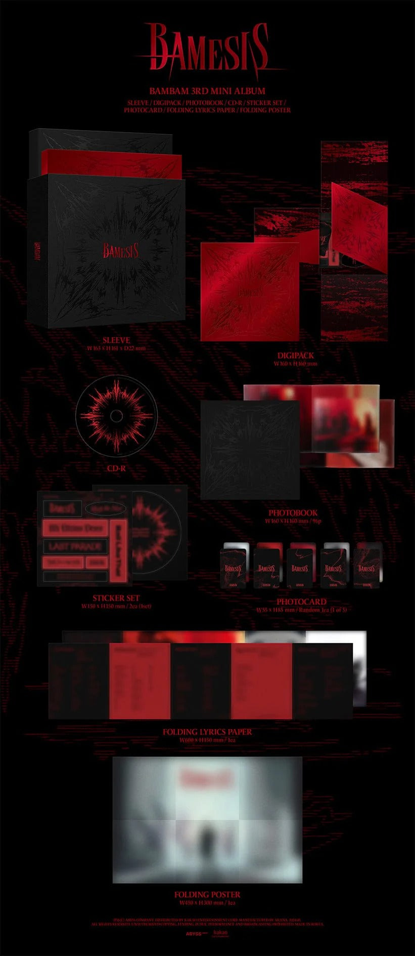 BamBam - 3. MINI-ALBUM [BAMESIS]
