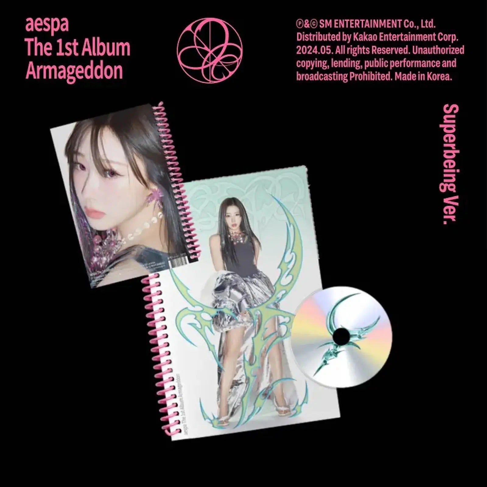 aespa - 1° album completo [Armageddon] (Superbeing Ver.)