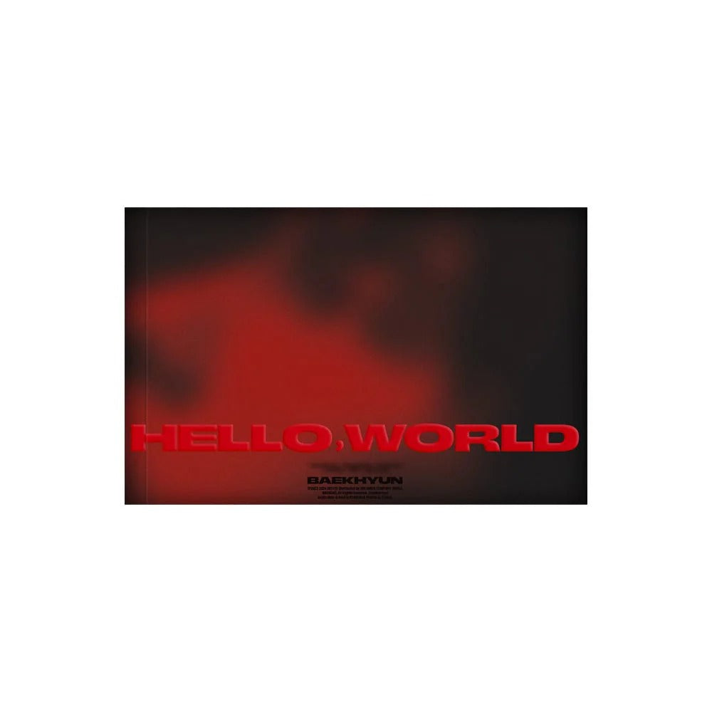BAEKHYUN (EXO) - 4th Mini Album HELLO, WORLD (Photobook ver.)