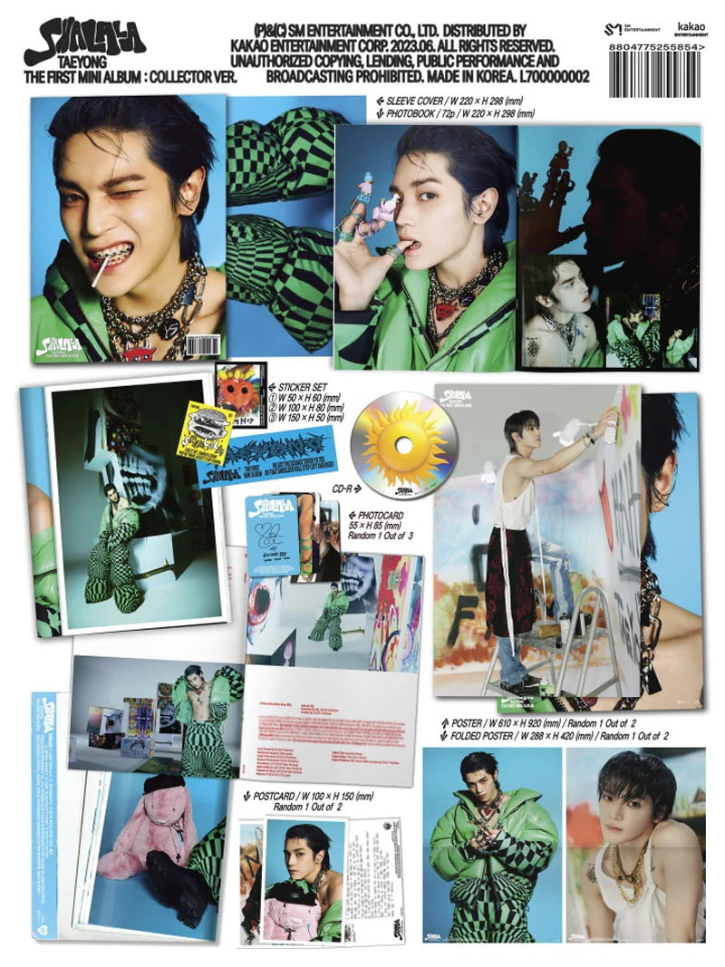TAEYONG (NCT) - 1st Mini Album [SHALALA] (Collector Ver.)