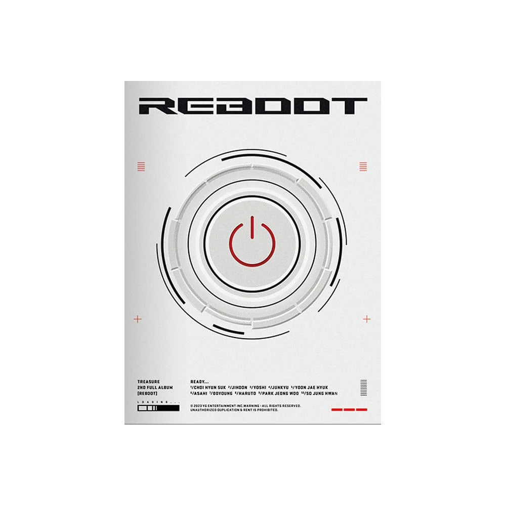 TREASURE - The 2nd Full Album REBOOT (Photobook Ver.)