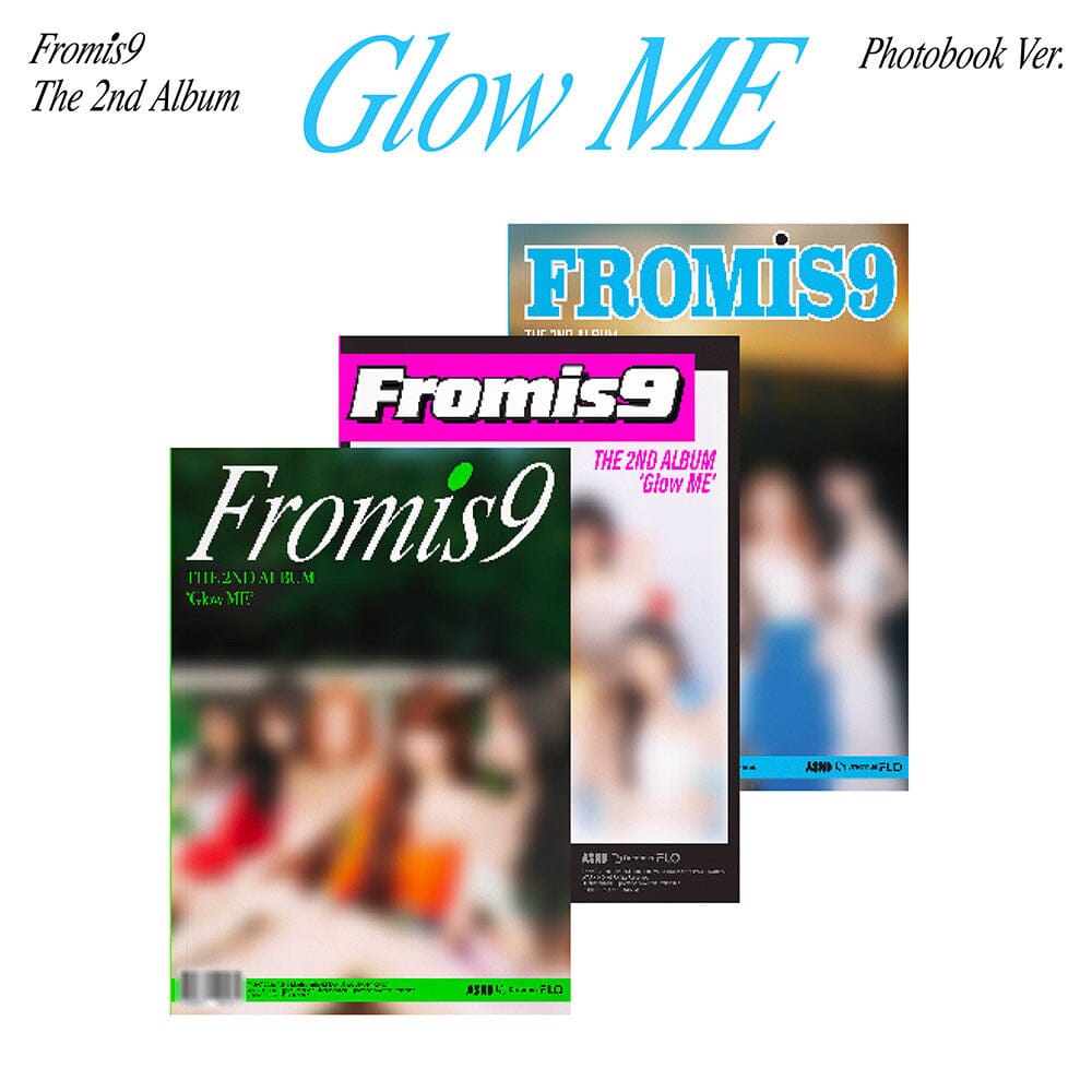 fromis_9 - 2nd Album [Glow ME] (Photobook Ver. - 3 tipos random)