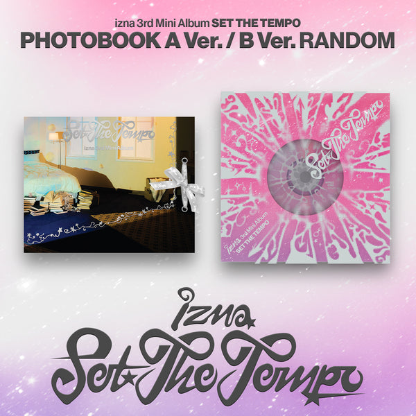 IZNA - 3rd Mini Album [SET THE TEMPO] (PHOTOBOOK A/B Ver.) - Álbum oficial kpop | K-BOO