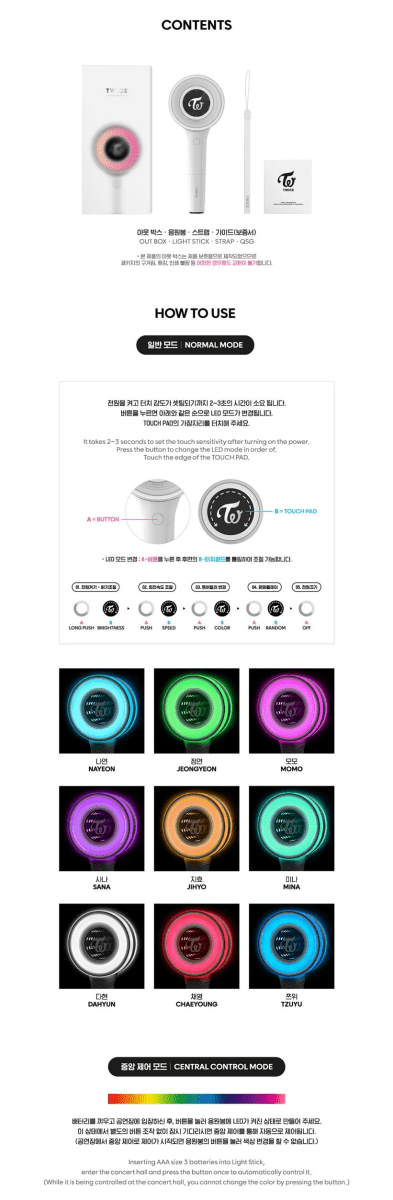 Light stick – TWICE - Official Light Stick INFINITY [CANDYBONG ∞] | JYP entertainment | K - Boo