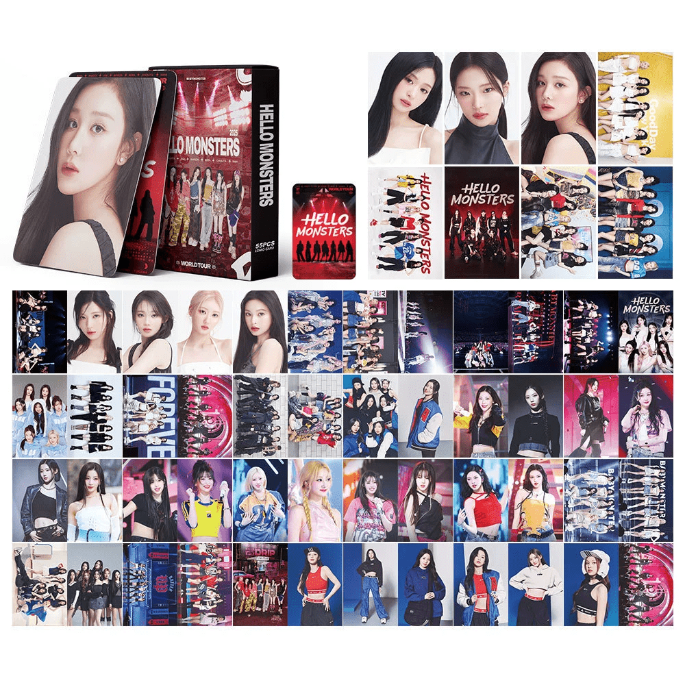 Lomocard – Babymonster Hello monster - Set Lomo Cards K - Pop (54 - 55 Uds) | K - Boo | K - Boo