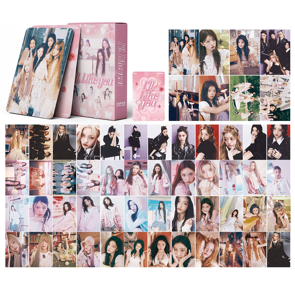 Lomocard – ILLIT - Set Lomo Cards K - Pop (54 - 55 Uds) | K - Boo | K - Boo