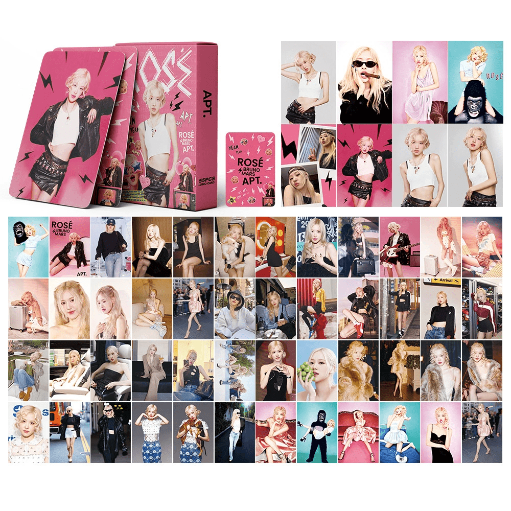 Lomocard – Rosé (Blackpink) - Set Lomo Cards K - Pop (54 - 55 Uds) | K - Boo | K - Boo