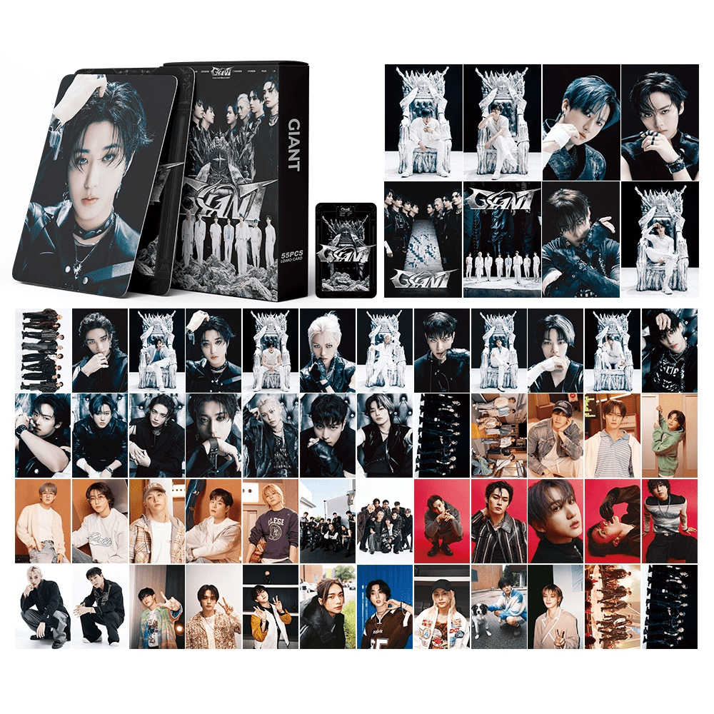 Lomocard – Stray kids GIANT - Set Lomo Cards K - Pop (54 - 55 Uds) | K - Boo | K - Boo