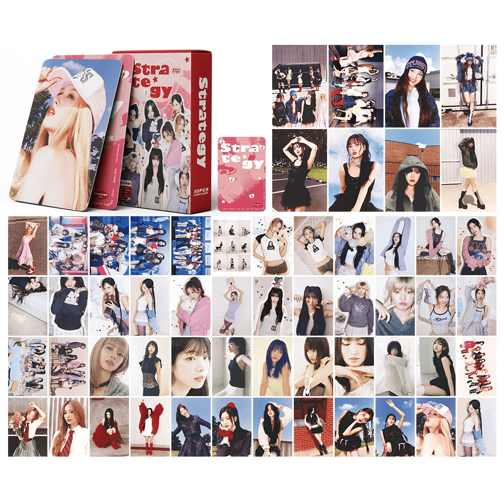 Lomocard – Twice Strategy - Set Lomo Cards K - Pop (54 - 55 Uds) | K - Boo | K - Boo
