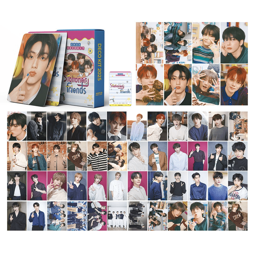 Lomocard – TXT decokit - Set Lomo Cards K - Pop (54 - 55 Uds) | K - Boo | K - Boo