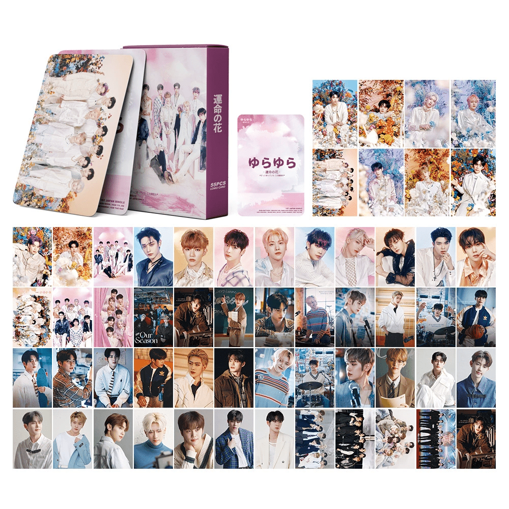 Lomocard – Zerobaseone - Set Lomo Cards K - Pop (54 - 55 Uds) | K - Boo | K - Boo