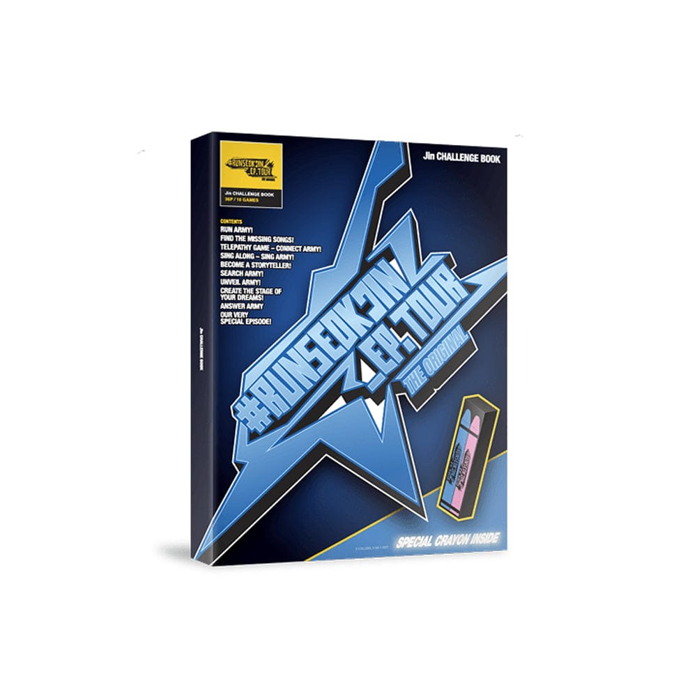 BTS JIN - Jin '#RUNSEOKJIN_EP.TOUR in GOYANG' CHALLENGE BOOK Merchandising kpop — K-BOO