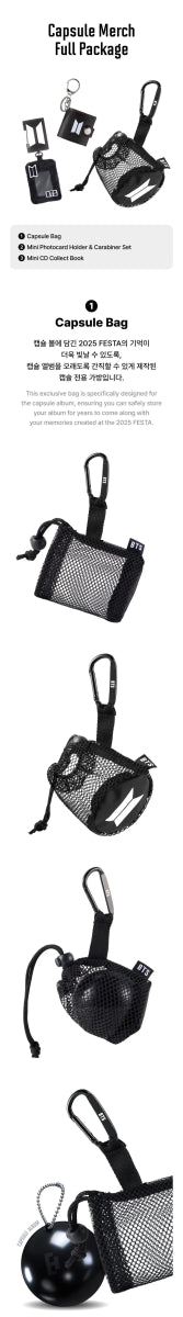 BTS - OFFICIAL MD [2025 BTS FESTA : CAPSULE ALBUM] Capsule Merch Full Package