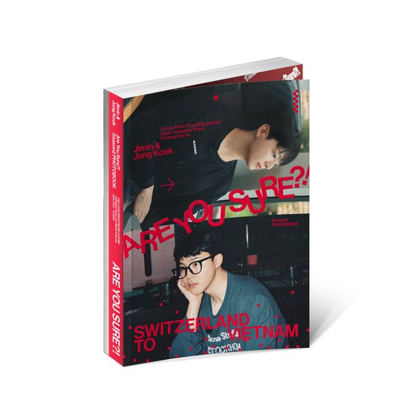 Photobook – JIMIN x JUNGKOOK – ‘Are You Sure?! Season 2’ Photobook (Oficial) | K - Boo | K - Boo