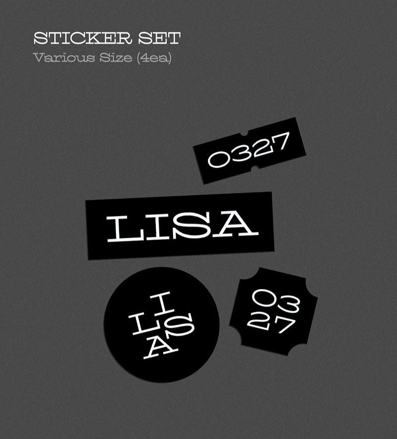 Photobook – LISA (Blackpink) - 0327 PHOTOBOOK VOL.03 | YG entretainment | K - Boo