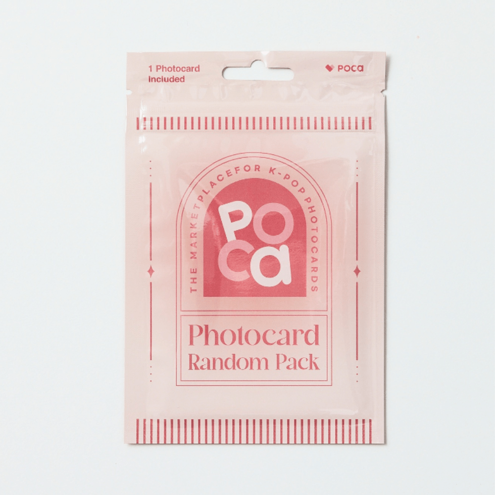 Photocard – Photocard Random Pack Oficial POCA (Pocamarket) | POCAMARKET | K - Boo