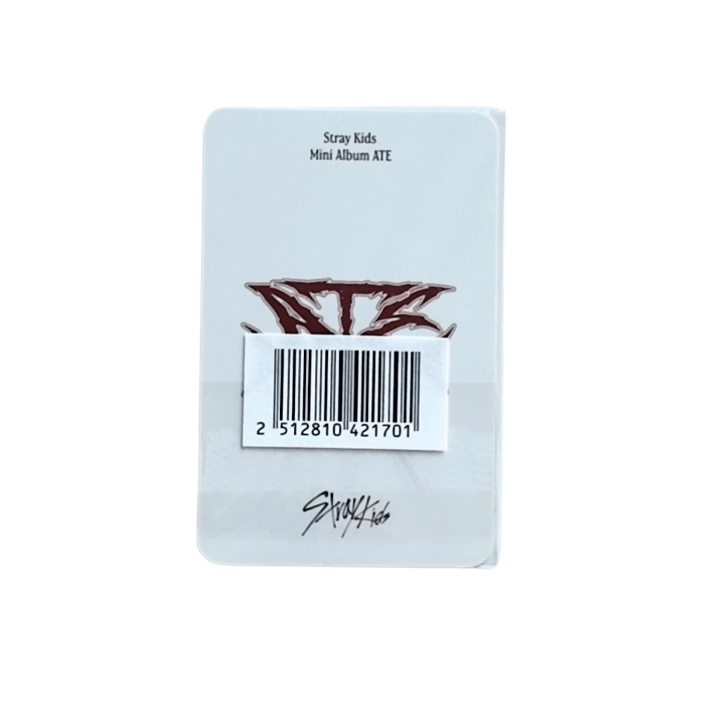 Photocard – Stray Kids ATE – Photocard Oficial POB Yes24 (Pre - Order Benefit) | JYP entertainment | K - Boo