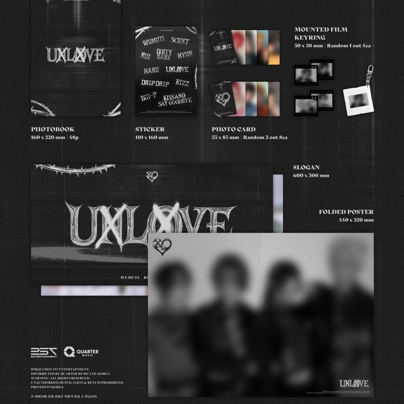 XLOV – 1er Mini Album UXLXVE (PACK SPÉCIAL)