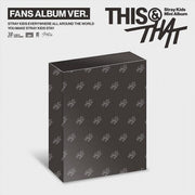 STRAY KIDS THIS & THAT FANS ALBUM Ver. | K-BOO
