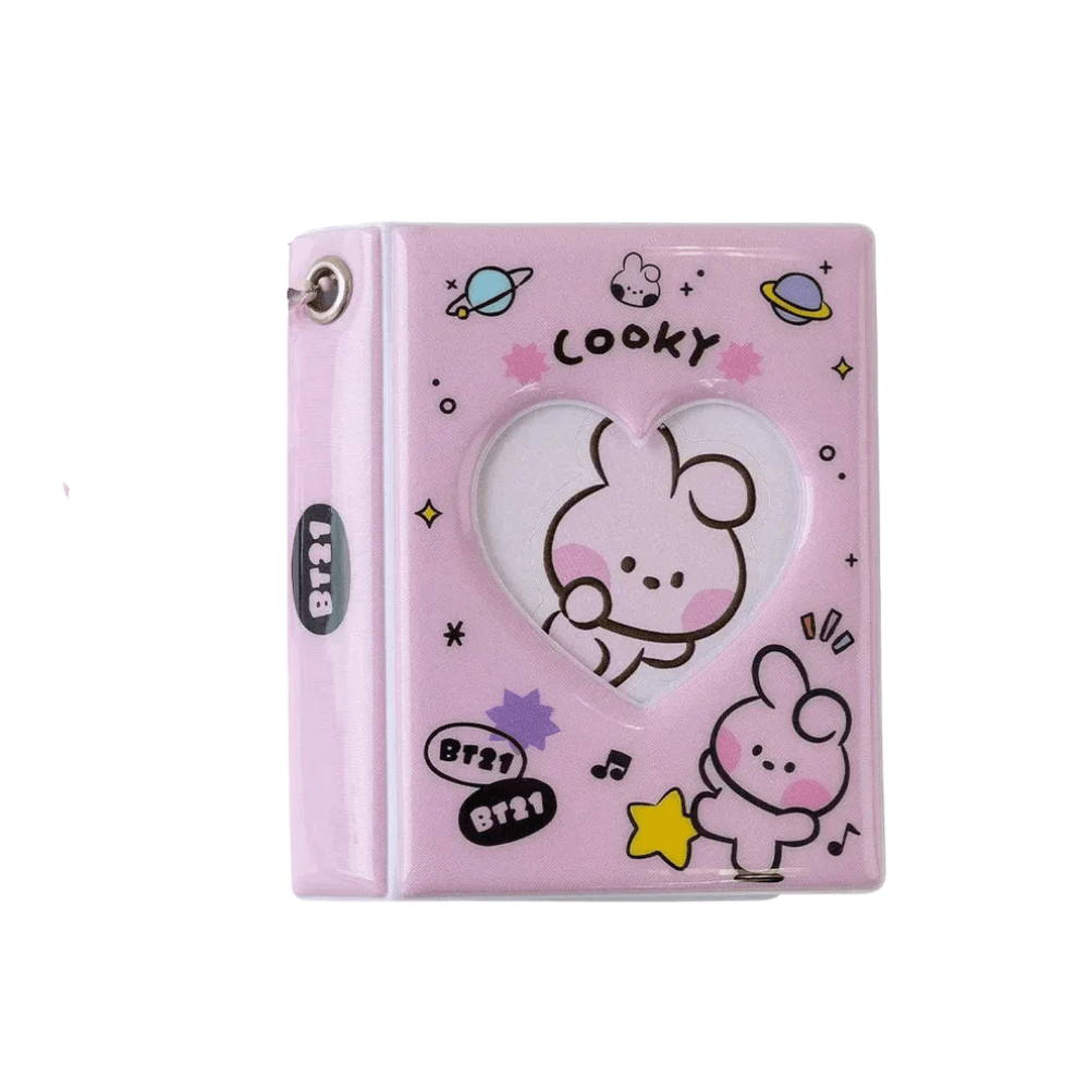 Sleeves – Mini Álbum / binder de photocard A7 BT21 (Cooky) | K - Boo | K - Boo