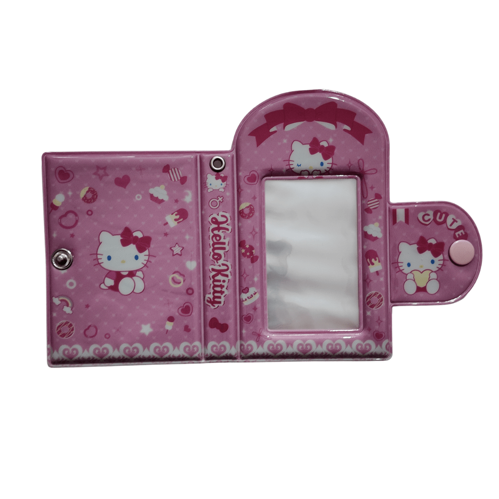 Sleeves – Mini Álbum / binder de photocard A7 Hello Kitty rosa | K - Boo | K - Boo