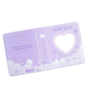 Sleeves – Mini Álbum / binder de photocard A7 LIKE YOU Morado | K - Boo | K - Boo