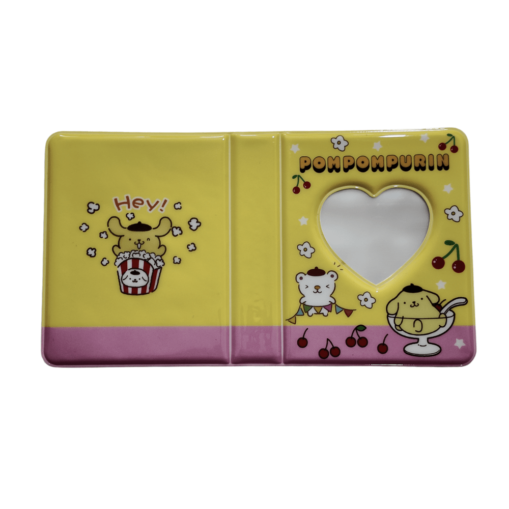 Sleeves – Mini Álbum / binder de photocard A7 Pompompurin | K - Boo | K - Boo