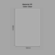 Sleeves – Sleeves K - Pop 58x88mm – Fundas Photocard PP, Acid Free, Sin PVC | K - Boo | K - Boo