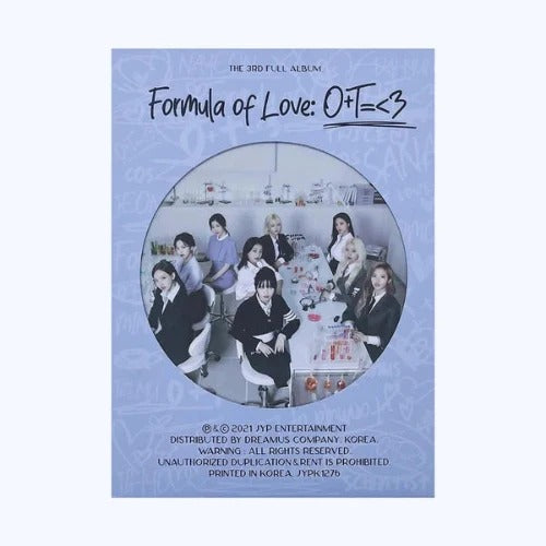 TWICE Formula of Love O+T=<3 Study About Love | K-BOO